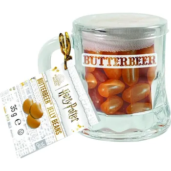 Cukrovinka Jelly Beans Sklenice s bonbóny Máslový ležák 35g, Harry Potter
