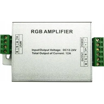 IP kamera Zesilovač pro LED pásky DC12V 4X3A 144W RGB