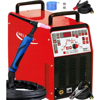 Svářečka INVERTOROVÁ SVAŘEČKA WELDMAN BRAVO TIG 250 AC/DC HF PULS BOD MMA PAMĚŤ