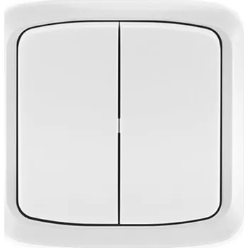 Stavebniny ABB Přepínač ř.5 bílý Tango