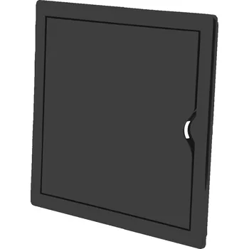 Obraz REVÍZNÍ DVÍŘKA 20x20 cm PLASTOVÁ GRAFIT