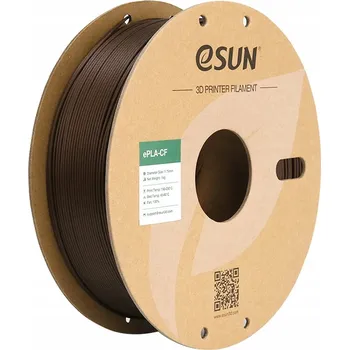Filament ESun PLA filament-CF červený 1.75mm 1kg papírová cívka