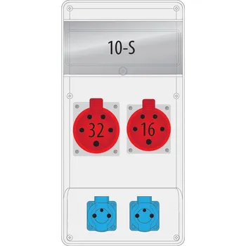 Rozvaděč Rozvaděč Pawbol 400 V IP44 32 A