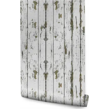 Tapeta Tapeta na zeď retro desky 3D dřevo do ložnice