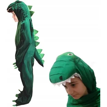 Karnevalový kostým Overal Kostým a drakmi Dinosaurus vel 110-116