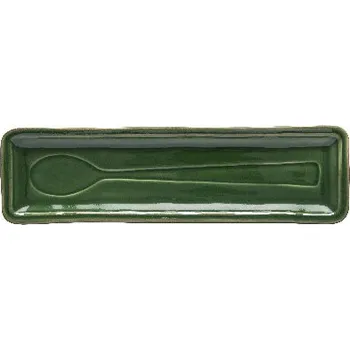 Odkladač na lžičku|miska 27x8cm, FONTANA, zelená (DOPRODEJ)|Casafina by Costa Nova