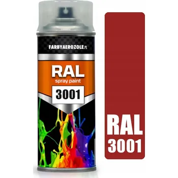 Barva ve spreji AKRYLOVÝ LAK VE SPREJI RAL 3001 SIGNÁLNÍ ČERVENÁ