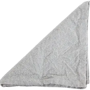 Utěrka Blyco Utěrka SARA 40 x 40 cm, Stonewash indigo blue - vymývaná šedá|silver, baleíní obsahuje 2 ks!|Ego Dekor