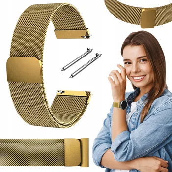 Příslušenství k chytrým hodinkám Řemínek pro Xiaomi Redmi Watch 5 Active chytré hodinky zlatý řemínek 22mm