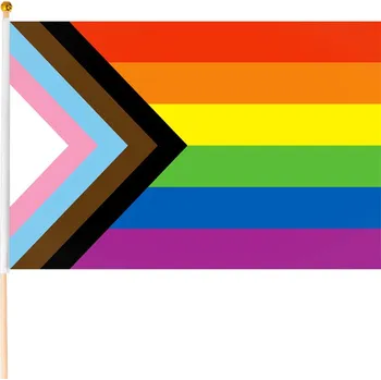 Vlajka LGBTI vlajka malá (Vlajka LGBTI komunity)