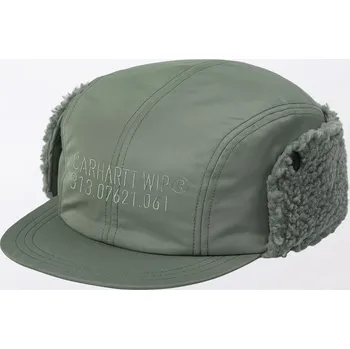 Kšiltovka Carhartt WIP Olten Ear Guard Cap Duck Green/Duck Green