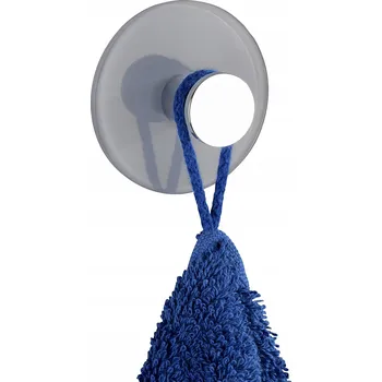 Věšák Nástěnný věšák na ručníky Wenko samolepicí šedý