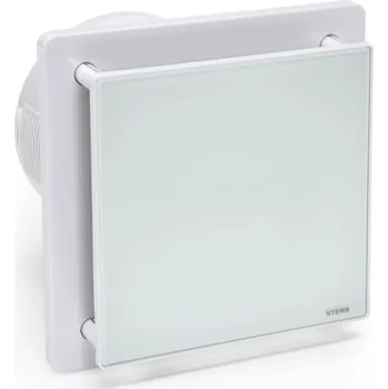 Domácí ventilátor Koupelnový ventilátor Sterr průměr 150 mm s hygrostatem BFS150H bílý