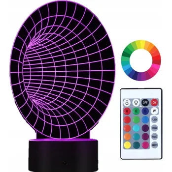 Lampička Noční lampa Plexido vícebarevná