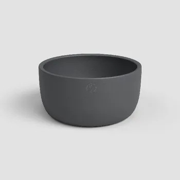 Květináč Mísa|květináč URANIA, 30cm, keramika, tm.šedá|ANTHRACITE|Artevasi