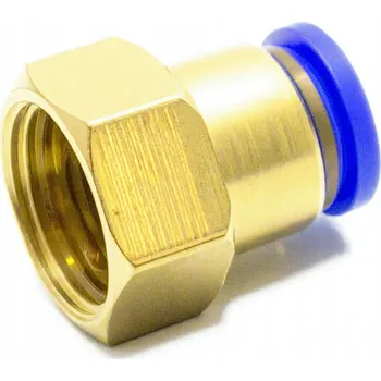 Příslušenství ke kompresoru Pneumatická rychlospojka, přímá, 10mm hadice, 1/2" vnitřní závit