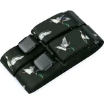 Šle pánské myslivecké KACHNY, délka 120cm, šíře 4cm, tvar Y, tmavě zelené, 650370/02