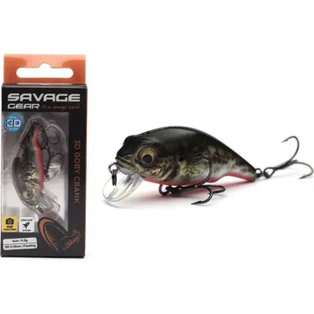 Umělá nástraha Wobler Savage Gear 3D GOBY CRANK SR 5 cm / 6,5 g PLOVOUCÍ