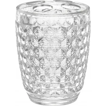 Držák na kartáček Kelímek na kartáčky IMITACE KŘIŠŤÁLOVÉHO SKLA