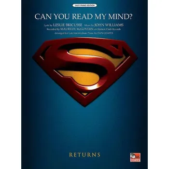 Hal Leonard Corporation Superman - Can You Read My Mind
