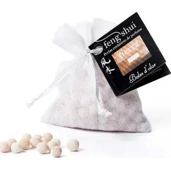 Vonný olej Boles d´olor Sáček vonný ORGANZA 7x8x3 cm FENG SHUI Tierra (dárkové balení)|Boles Dolor