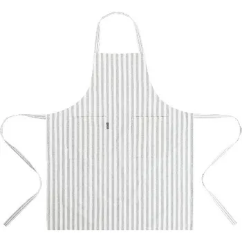 Kuchyňská zástěra Blyco Zástěra 75 x 90 cm, světlá šedá|proužek|Ego Dekor