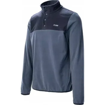 Pánská mikina FLEECOVÁ MIKINA ELBRUS LARCO šedá vel. M