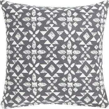 Polštář Blyco Polštář HAPPY CUBA, 45x45 cm, šed, bílá|Ego Dekor
