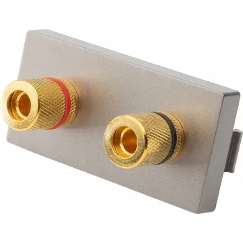 Elektrická zásuvka Nástěnná zásuvka Luuna, šedá