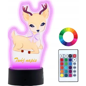 Lampička Plexido vícebarevná Noční lampa