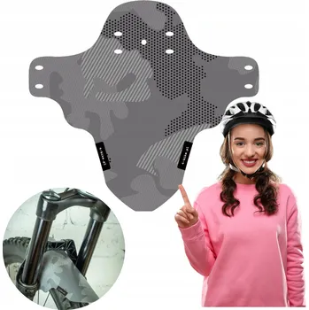 Blatník na kolo BLATNÍK NA KOLO 24-29" MTB PŘEDNÍ ENDURO ŠEDÝ NA KOLO C-10