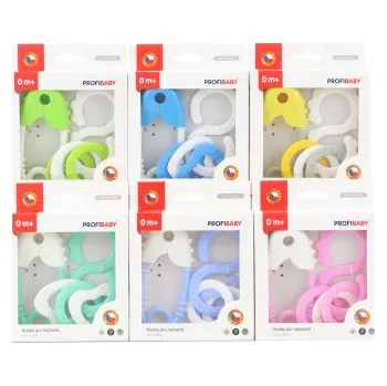 Profibaby Špendlík + osmička s kousátky Žlutá