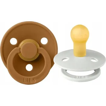 dudlíky Kulatý gumový Dudlík Bibs 0 +