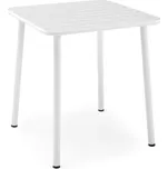 Jídelní stůl Asher, čtverec, bílá