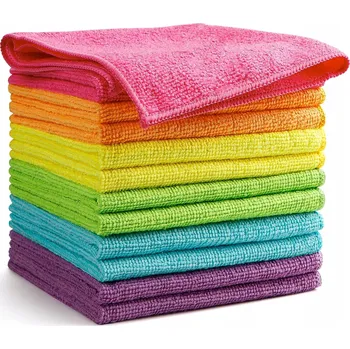 Utěrka Utěrka z mikrovlákna na okna a zrcadla 30x30 cm LUNA, vysoce savé utěrky, 25 ks