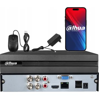 IP kamera ANALOGOVÝ ZÁZNAMNÍK XVR1B04-I DAHUA PRO 4 KAMERY 2MPX FULLHD