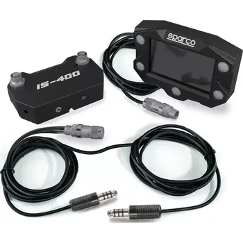 Tuning Sparco Digitální Interkom s Tripmasterem IS-400 Nexus "samec"