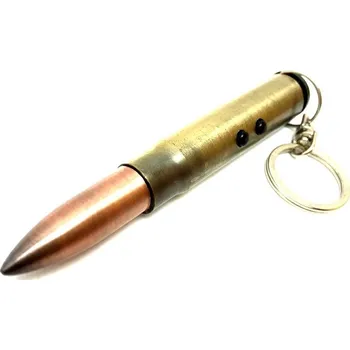 Přívěsek PŘÍVĚSEK NA KLÍČE PŘÍVĚSEK NÁBOJ SVÍTILNA LASER PROPISKA