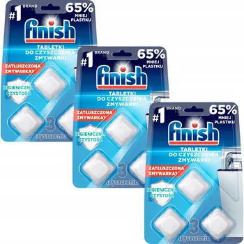 TABLETY DO ČIŠTĚNÍ MYČKY 3x3 ks Finish