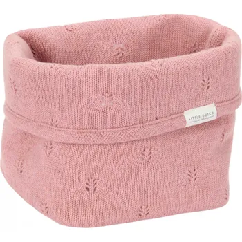 úložný prostor na hračky LITTLE DUTCH košík pletený malý Pure Pink Blush