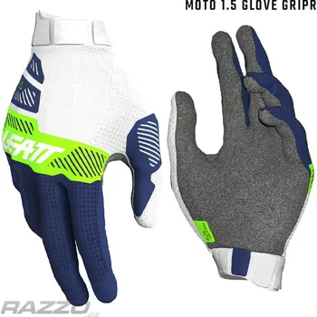 Rukavice Dětské rukavice Leatt Moto 1.5 Glove Junior Blue 2024 KS
