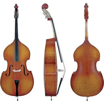 Kontrabas GEWA BASIC LINE 4/4 polomasiv, Kontrabas Basic Line - provedení polomasiv