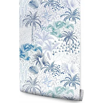 Fototapeta Tapeta Palmy v Tropickém Lese /787275205