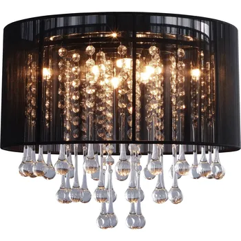 Luxusní stropní svítidlo Verona černá