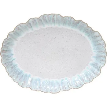 Tác oválný, 40x30cm, MAJORCA, modrá (mořská) (DOPRODEJ)|Casafina by Costa Nova