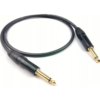 Audio kabel Kabel jack 6,3 mm - jack 6,3 mm LGJ Group KLOTZ Kabel gitarowy Jack 6,3mm Roxtone 1m 1 m