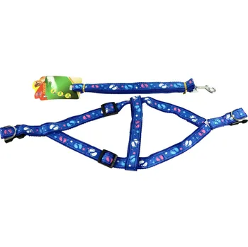 Vodítko pro psa VODÍTKO S POSTROJEM PRO PSA ŠÍŘKA - 2,5 CM - 302616