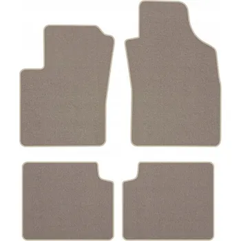 autokoberec FIAT PANDA II 2003-2012 Koberce velurové STANDARD BÉŽOVÁ, určené pro daný model