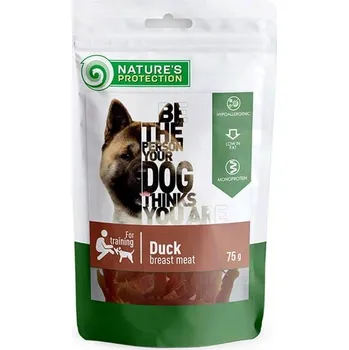 Pamlsek pro psa Natures Protection Kousky masa z kachních prsou