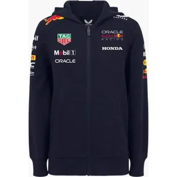 Pánská mikina Dětská týmová mikina na zip Oracle Red Bull Racing s logy sponzorů - JL/12 JS/8